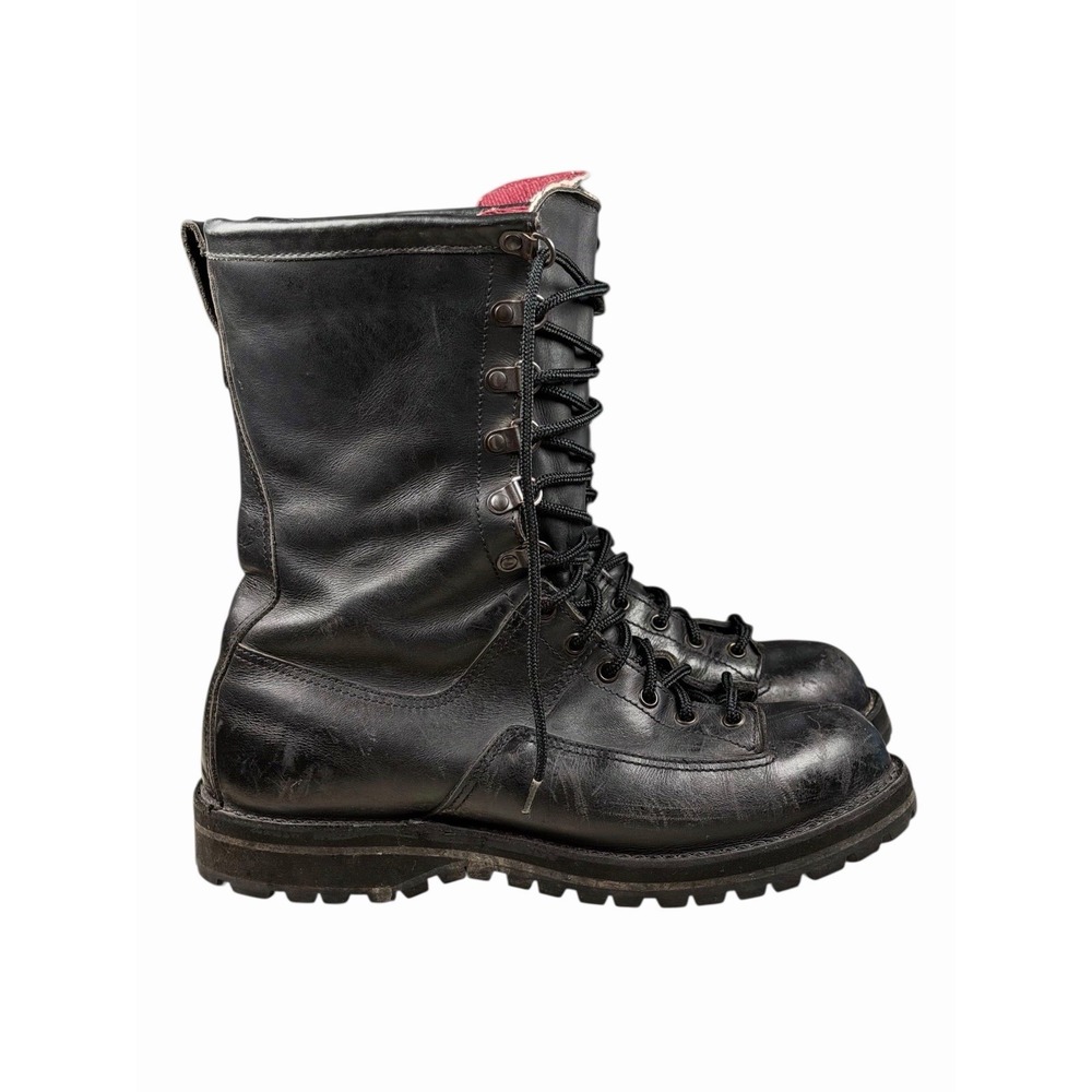 Vtg DANNER Fort Lewis Boots 69110 Sz 9.5 EE Black Leather GORE-TEX INSULATED